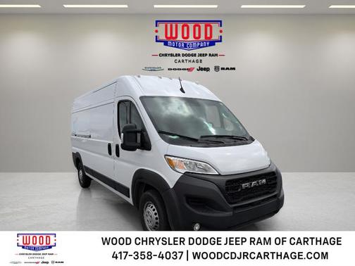 Bright White Clearcoat 2025 RAM ProMaster 2500 High Roof