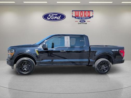 Agate Black Metallic 2025 Ford F-150 STX