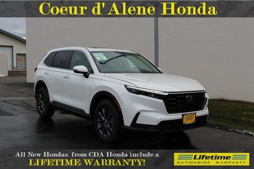Platinum White Pearl 2026 Honda CR-V EX-L AWD