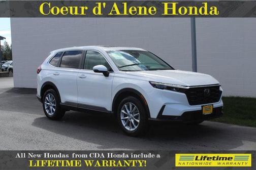 Platinum White Pearl 2026 Honda CR-V EX AWD