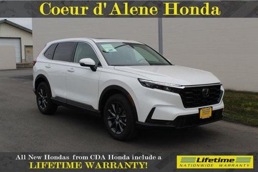 Platinum White Pearl 2026 Honda CR-V EX-L AWD