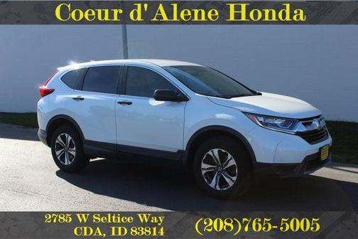 White Diamond Pearl 2018 Honda CR-V LX
