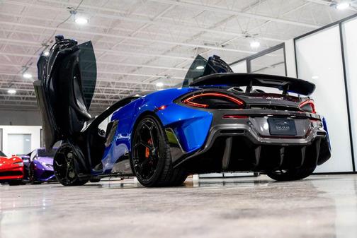 Blue 2019 McLaren 600LT Base