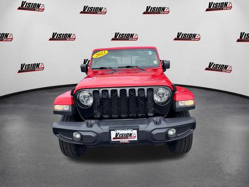 Firecracker Red Clearcoat 2023 Jeep Gladiator Sport