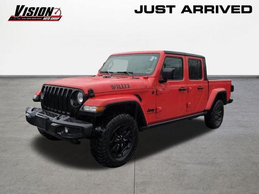 Firecracker Red Clearcoat 2023 Jeep Gladiator Sport