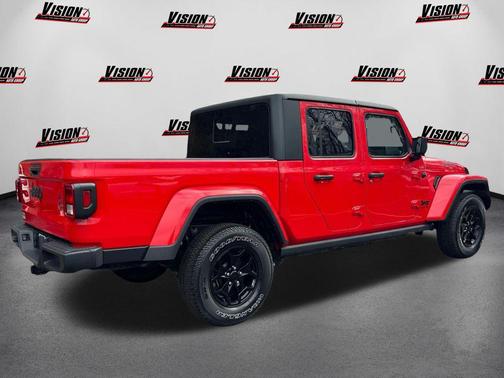 Firecracker Red Clearcoat 2023 Jeep Gladiator Sport