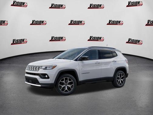 Bright White Clearcoat 2026 Jeep Compass Limited
