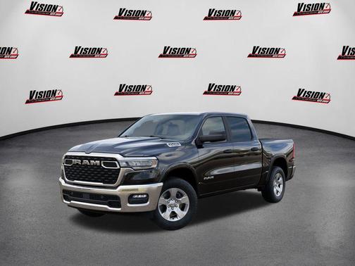 Diamond Black Crystal Pearlcoat 2025 RAM 1500 Big Horn/Lone Star