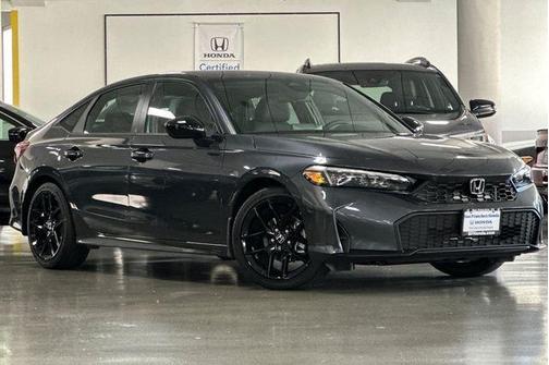 Meteorite Gray Metallic 2026 Honda Civic Sport