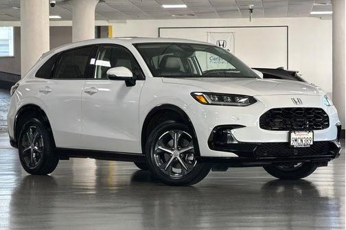 Platinum White Pearl 2024 Honda HR-V EX-L