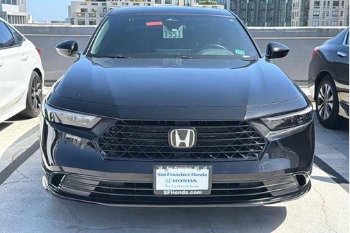 Crystal Black Pearl 2025 Honda Accord Hybrid Sport-L