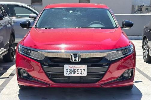 San Marino Red 2022 Honda Accord Sport SE
