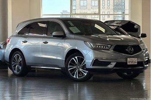 Lunar Silver Metallic 2020 Acura MDX 3.5L w/Technology Package
