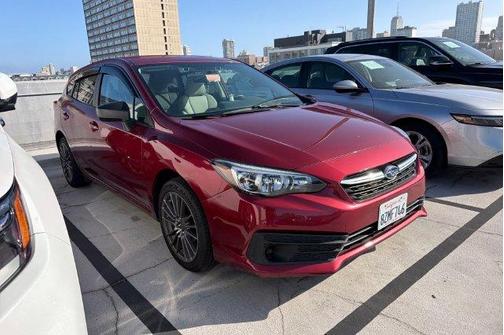 Crimson Red Pearl 2021 Subaru Impreza Base