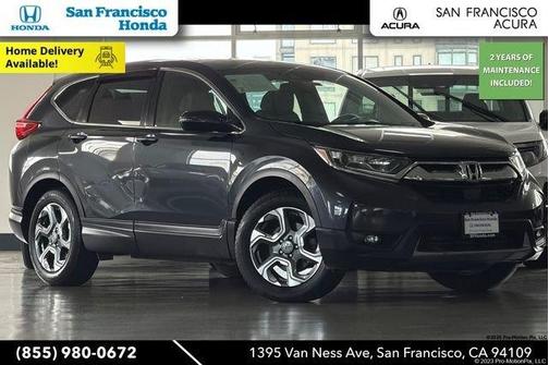 Crystal Black Pearl 2019 Honda CR-V EX-L