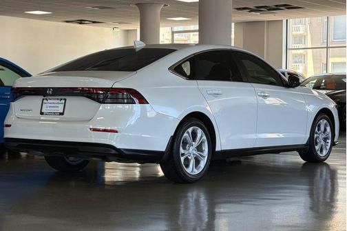 Platinum White Pearl 2025 Honda Accord LX