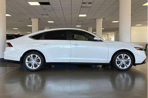 Platinum White Pearl 2025 Honda Accord LX