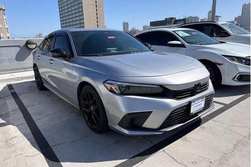 Lunar Silver Metallic 2023 Honda Civic Sport