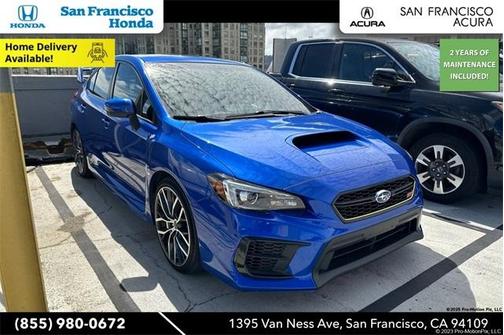 2020 Subaru WRX STI Limited w/Wing