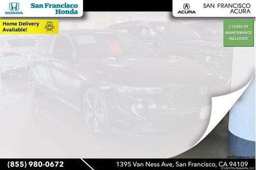 Crystal Black Pearl 2025 Honda Accord Hybrid Sport