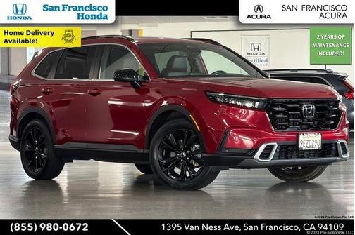 Radiant Red Metallic 2023 Honda CR-V Hybrid Sport Touring