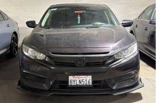 Crystal Black Pearl 2018 Honda Civic LX