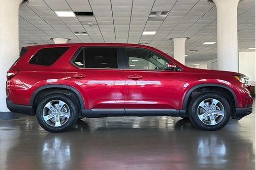 Radiant Red Metallic II 2025 Honda Pilot EX-L