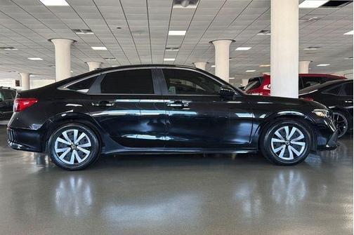 Black 2023 Honda Civic LX