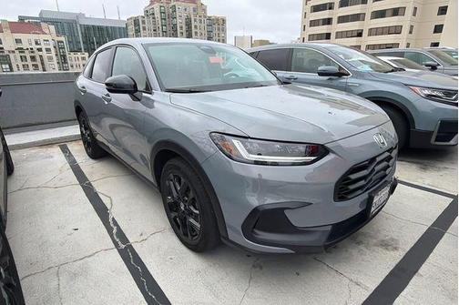 Urban Gray Pearl 2025 Honda HR-V Sport