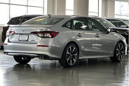 Solar Silver Metallic 2026 Honda Civic Hybrid Sport Touring