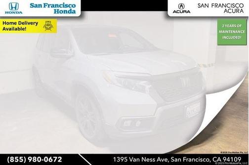 Lunar Silver Metallic 2021 Honda Passport Sport
