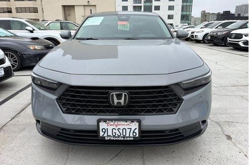 Urban Gray Pearl 2024 Honda Accord Hybrid EX-L