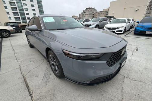 Urban Gray Pearl 2024 Honda Accord Hybrid EX-L