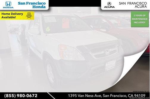 Taffeta White 2003 Honda CR-V EX