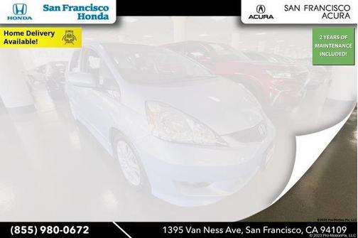 Blue Sensation Pearl 2010 Honda Fit Sport