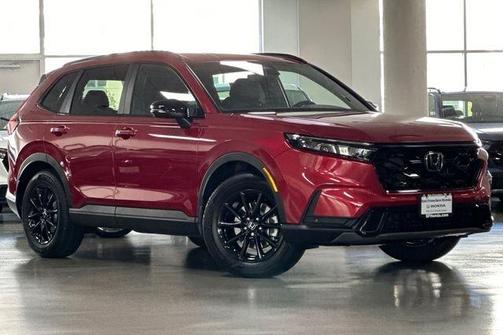Radiant Red Metallic 2026 Honda CR-V Hybrid Sport-L