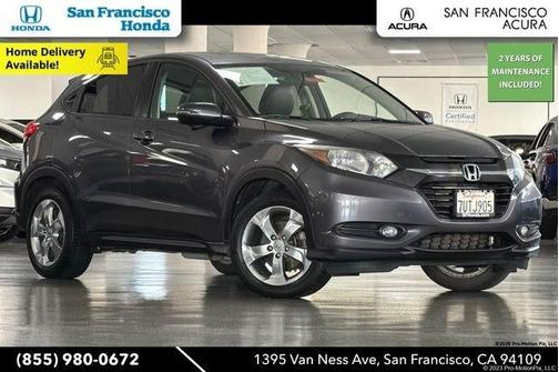 Modern Steel Metallic 2016 Honda HR-V EX