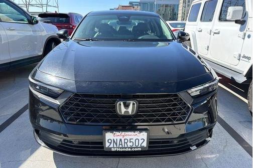Crystal Black Pearl 2024 Honda Accord Hybrid EX-L