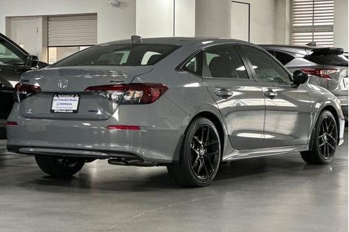 Urban Gray Pearl 2026 Honda Civic Hybrid Sport