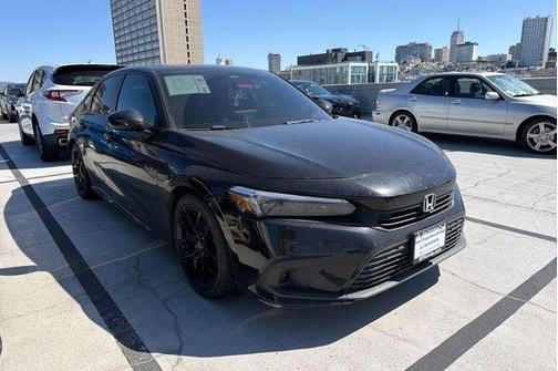 Crystal Black Pearl 2024 Honda Civic Sport