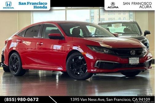 Rallye Red 2020 Honda Civic LX