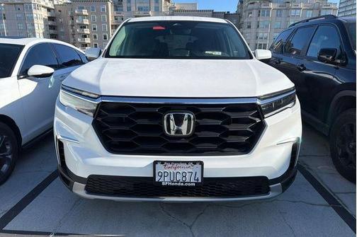 Platinum White Pearl 2025 Honda Pilot EX-L