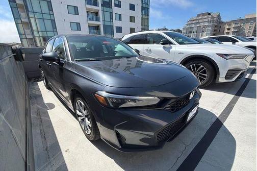 Meteorite Gray Metallic 2025 Honda Civic LX