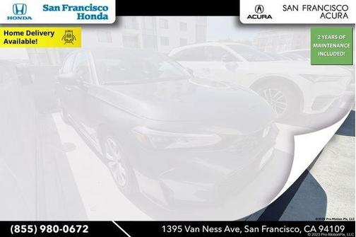 Meteorite Gray Metallic 2025 Honda Civic LX