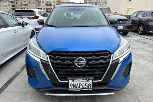 Electric Blue Metallic 2021 Nissan Kicks S