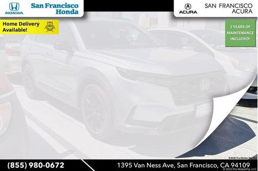 Lunar Silver Metallic 2024 Honda CR-V Hybrid Sport-L