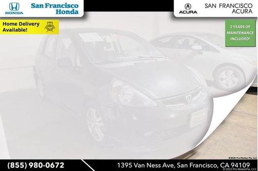 Nighthawk Black Pearl 2008 Honda Fit Sport