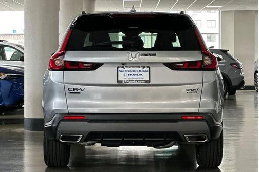 Solar Silver Metallic 2026 Honda CR-V Hybrid Sport Touring