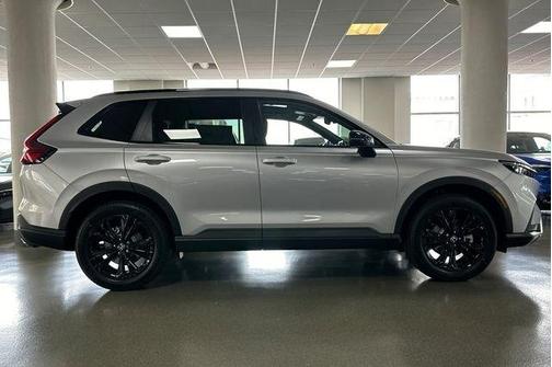 Solar Silver Metallic 2026 Honda CR-V Hybrid Sport Touring