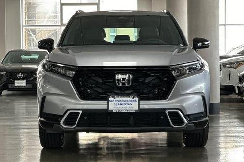 Solar Silver Metallic 2026 Honda CR-V Hybrid Sport Touring